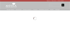 Desktop Screenshot of novia-estetica.ro